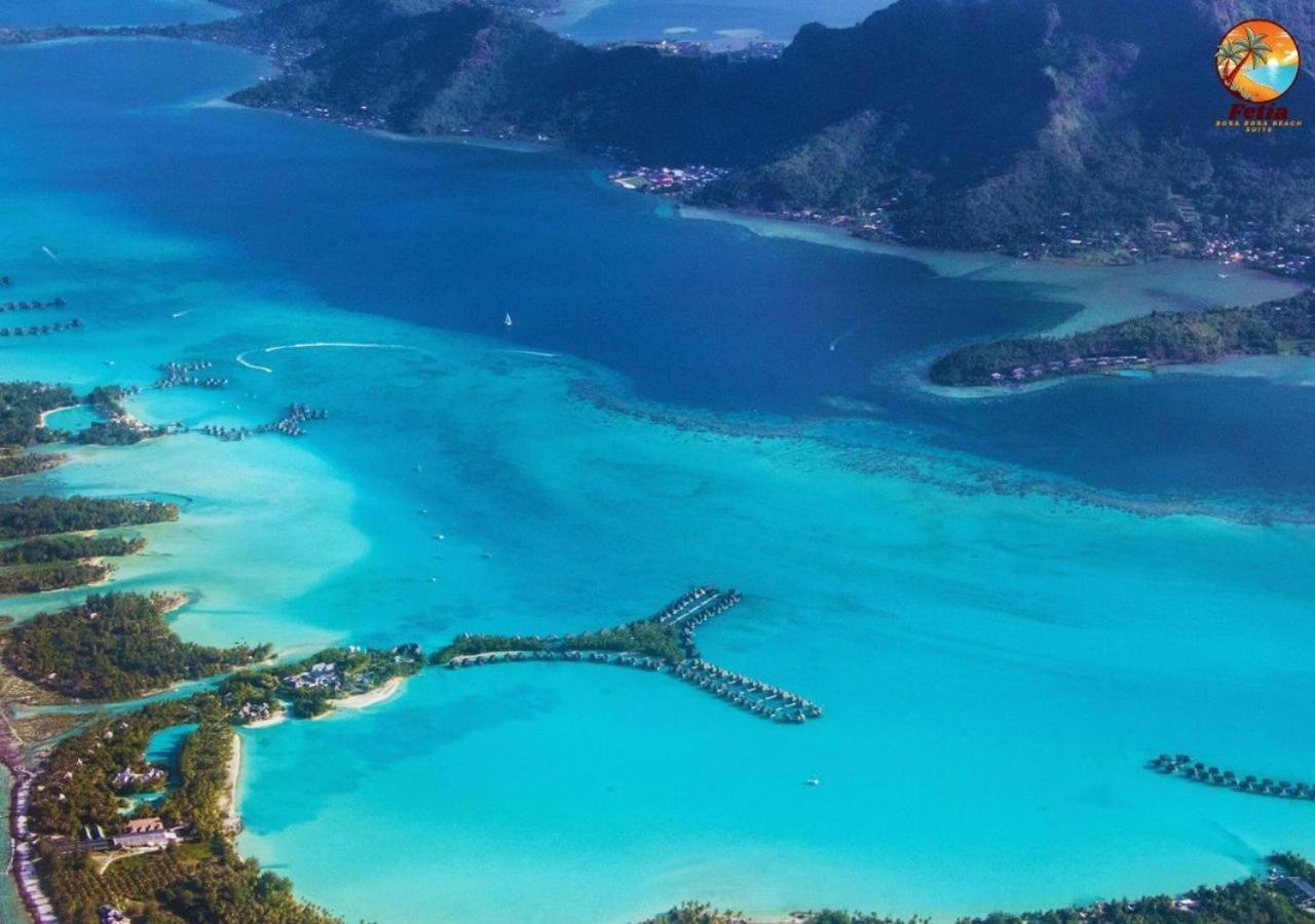 Blue Lagoon - Terrace View & Beach Access - Free Wifi Parking - Bora Bora Dream - Special Offer Luaran gambar